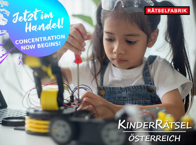 KinderRätsel Österreich Concentration now begins Schule