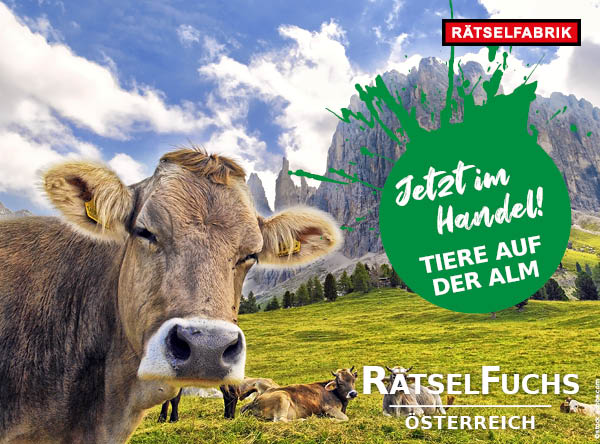 RätselFuchs Österreich - Tiere auf der Alm