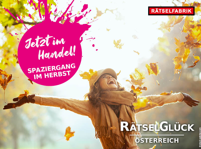 RätselGlück Österreich - Spaziergang im Herbst