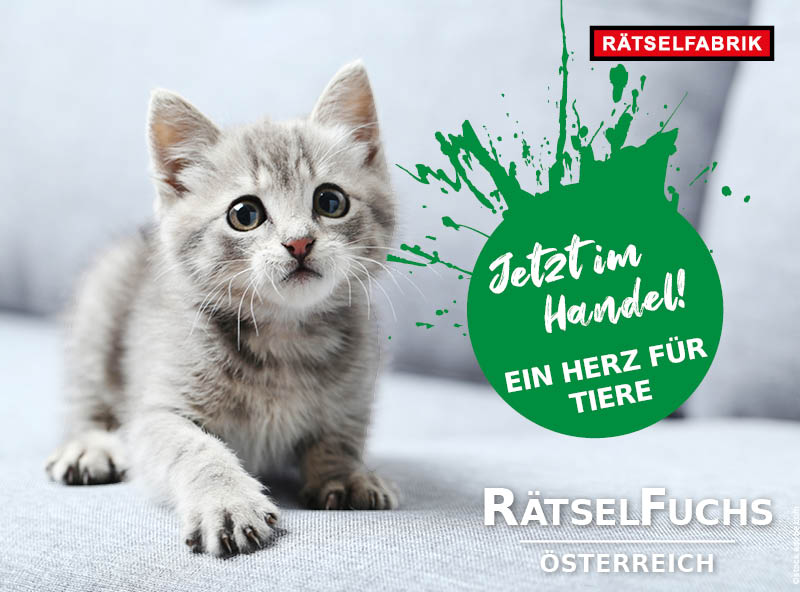 RätselFuchs Österreich - Ein Herz für Tiere